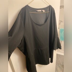 Elegant Black Women's Top